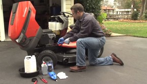 How to Change the Oil and Oil Filter in your Husqvarna Riding Mower