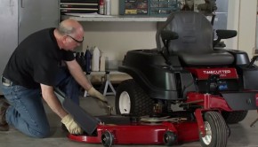 How to Remove and Replace the deck of your toro time cutter zero turn