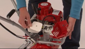 How to Replace the Air Filter in a Mantis Deluxe Tiller