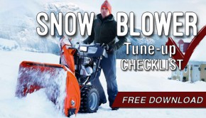 Snow Blower Tune UP